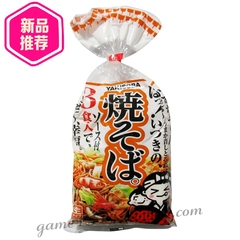 日本进口 五木炒面 510g 3食入 ３食そば日式炒面 带料包 新品