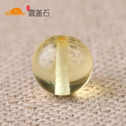 Cloud cover Shi Tianran Poland Orange-Golden amber 3~8mm Golden Cooper Pearl loose beads DIY accessories