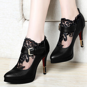 Centennial fall/winter shoes new 2015 winter designer shoes high heel stiletto pointy shoes winter women shoes