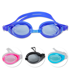 泳镜男女通用高清防水防雾游泳镜 专业男 女平光度数游泳眼镜