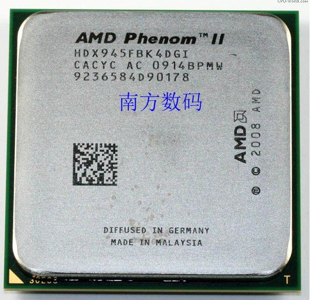 amd phenom ii x4 945 羿龙ii x4 945 四核cpu hdx945fbk4dgi