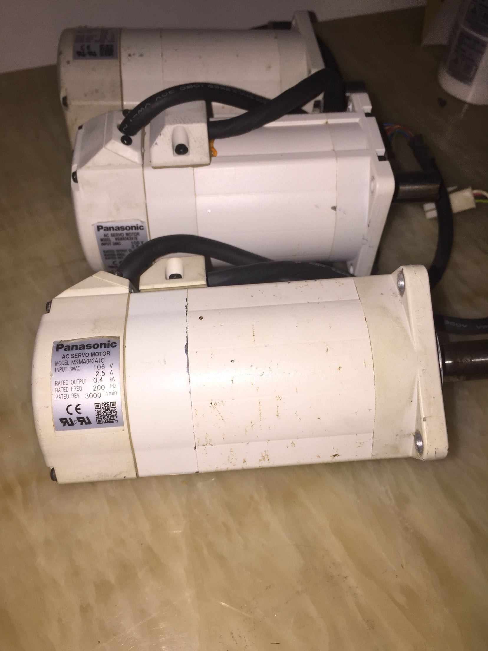 MSMA042A1E松下馬達實拍沒拆沒修過的Panasonic Ac motor MSMA042在類目 3C數碼配件, 電子元器件市場, IC集成電路/電機, 電機/馬達中 - 來自Buy2taobao.com提供專業的淘寶代購服務