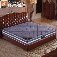 竹炭弹簧3D面料床垫1.5米1.8米超高弹性床垫软硬适中正反两用D217
