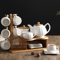 咖啡杯套装高档英式下午茶茶具创意欧式陶瓷茶杯简约咖啡套具整套