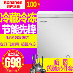 Ronshen/容声 BD/BC-100MB 家用单温小冰柜立式冷冻冷藏单门冷柜