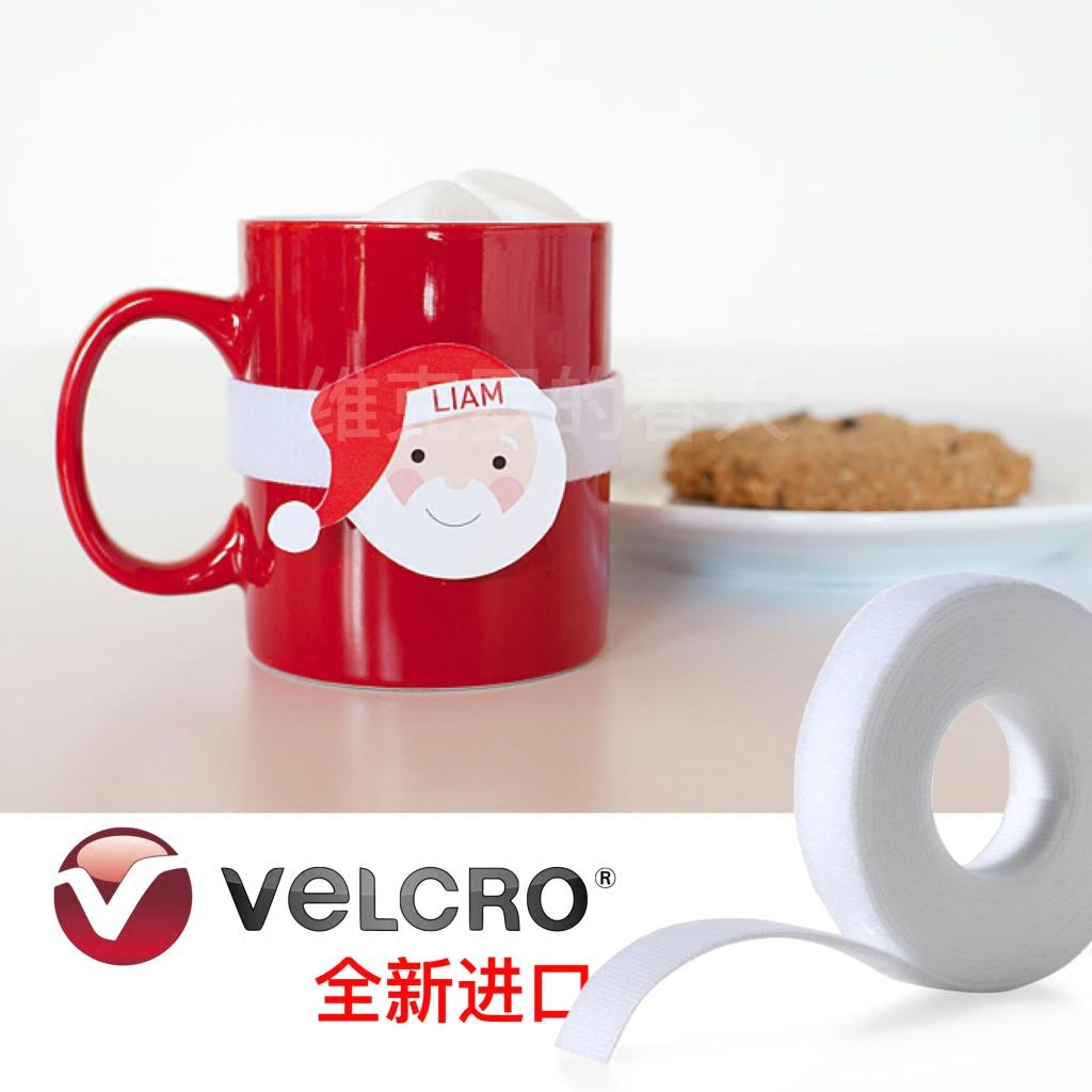 VELCRO Brand威扣品牌魔术贴扎带 理线带捆扎带 白色 3.6mx1.9cm