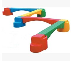 儿童感统平衡木 塑料独木桥 幼儿园平衡桥感觉统合幼儿训练独木桥