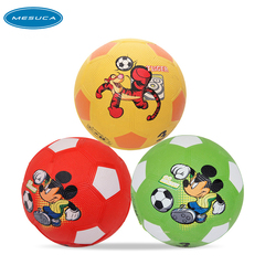 Disney迪士尼儿童足球3号橡胶足球小孩草地球宝宝玩具球训练球