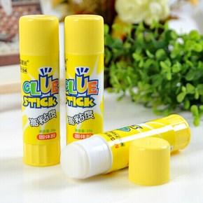 新品得力7165固体胶 儿童可爱卡通 9克胶棒 无甲醛配方 安全环保