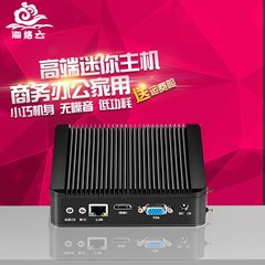 i5i7赛扬J1900主机四核微型电脑小迷你主机准系统工控机台式家用