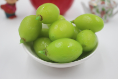 特色橄榄系列 腌制青橄榄 叶绿榄 超好吃哦 10斤装批发。
