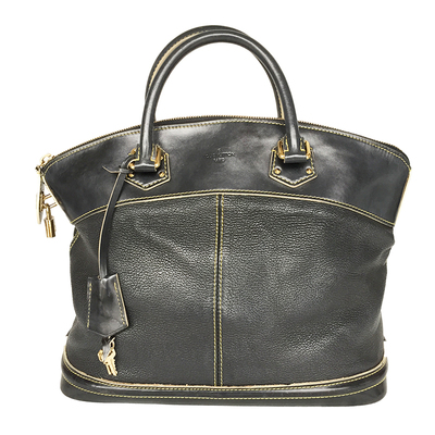 【中古】lv/路易威登 黑色山羊皮包包 m91875