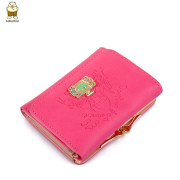 2015 North bag new female short Korean version of Velcro wallet purse x