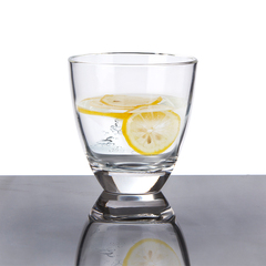 居元素专柜正品 慕恩莎满月系列 玻璃水杯透明茶杯子【J1040000】