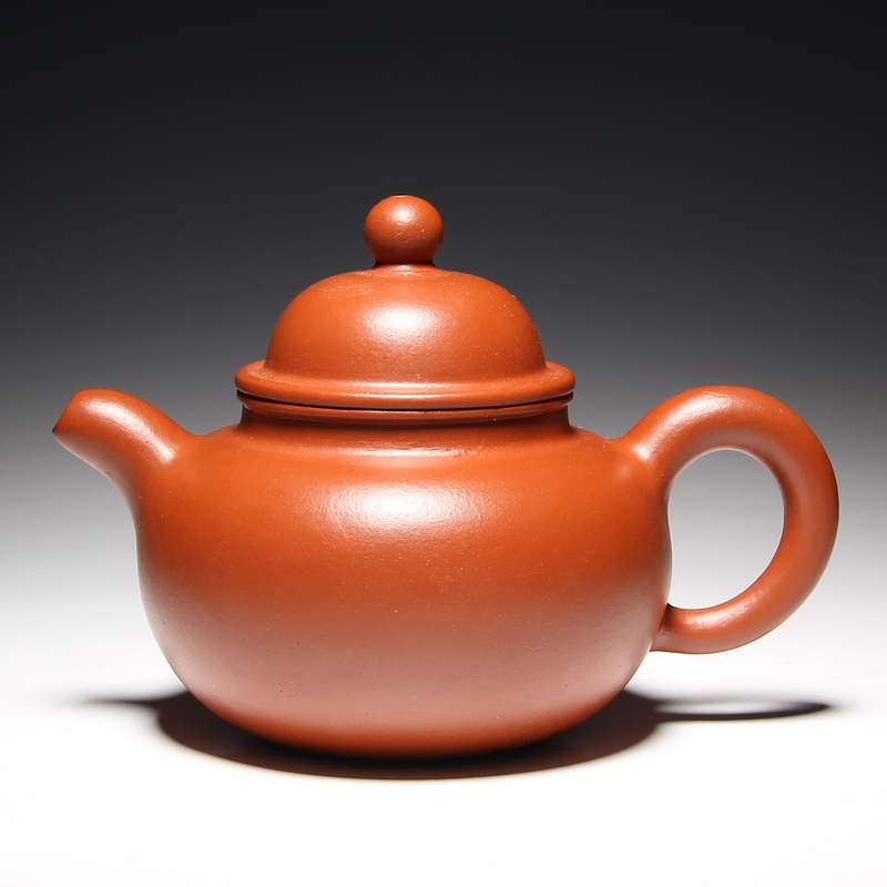 宜兴紫砂壶纯全手工名家正品老艺人制作原矿赵庄朱泥掇球茶壶茶具