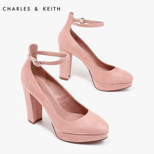 寶格麗1項鍊 CHARLES KEITH女士單鞋CK1-60361020甜美風超高跟瑪麗珍鞋 寶格麗項鍊圖片