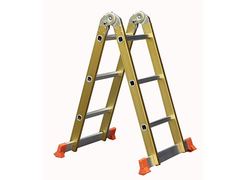 家用折叠梯子铁管梯子铝合金梯子人字梯家用伸缩梯叉梯