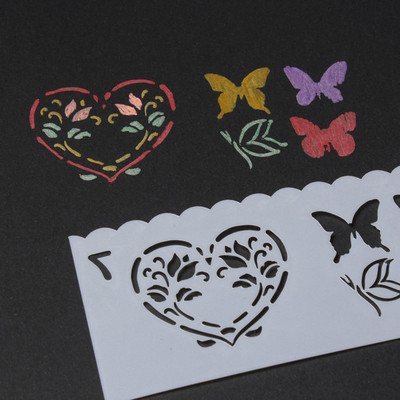 pvc小尺寸卡通主题绘画模板diy相册粘贴影集手工主题懒人绘画模版