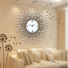 北方星空钟表挂钟客厅现代简约创意欧式静音个性时尚卧室石英时钟