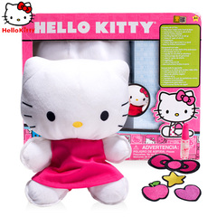 Hellokitty凯蒂猫公仔玩具DIY创作萌布娃娃女孩生日礼物