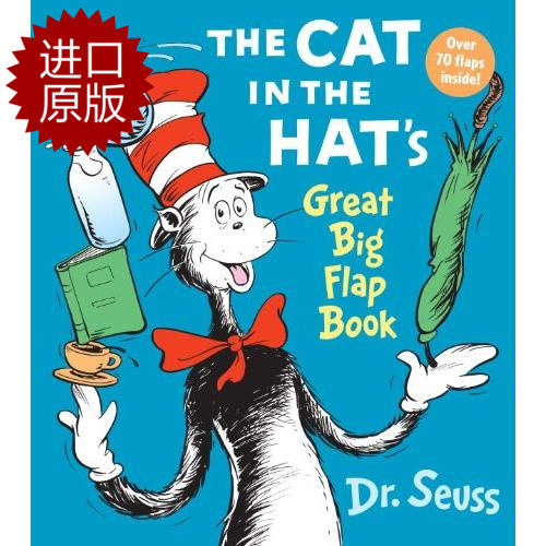 the cat in the hats great big英文原版苏斯博士系列戴帽子的猫