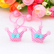 Ya na Korea children hair jewelry band rings high Crown hair cute Spring Flower hair band