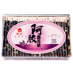 鹤王圆标女士玫瑰型阿胶糕1000g（500g*2盒）