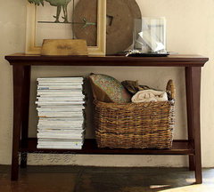 欧美式家具简约现代简美风格纯正乡村实木沙发背几/边桌现货包邮