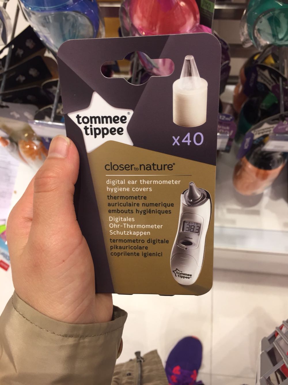 香港代购 英国Tommee Tippee汤美天地电子耳温枪耳套配件|ruв категории подгузник/шампунь/вскармливать/тележка кроватью, парикмахерская/маникюрные ножницы/термометр ежедневный уход небольших товаров и т.д., гигрометр/измеритель температуры - от Buy2taobao.com для оказания профессиональной услуги покупки агента Taobao