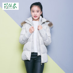 女童冬季可拆卸毛领韩版棉服外套S505