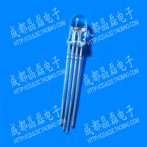 【10只】5RGB9UCB -5mm 三色4腳 全彩 共陽 超高亮LED-發光二級管在類目 3C數碼配件, 電子元器件市場, LED, LED燈珠/發光二級管中 - 來自Buy2taobao.com提供專業的淘寶代購服務