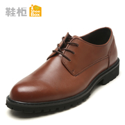 Shoebox shoe fall 2015 new shoes simple tie-back business men's shoes 1115414003