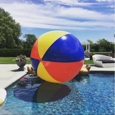 高端充气水球戏水沙滩球草地球儿童早教小孩户外玩具大号游泳充.