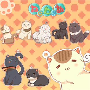 【可爱原创】aph黑塔利亚喵塔猫咪亚克力钥匙扣挂绳挂件周边正版