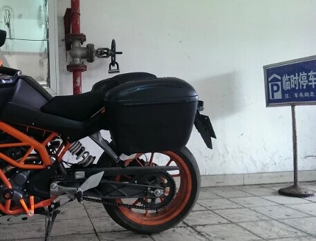 ktm390边箱架