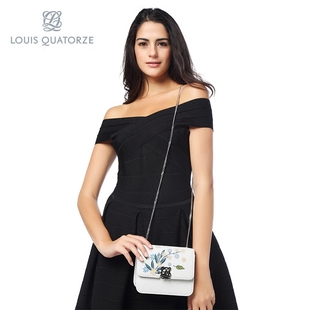 louis vuutton lv LOUIS QUATORZE2020新款女士單肩斜挎包印花小清新簡約小方包 louisvuitton