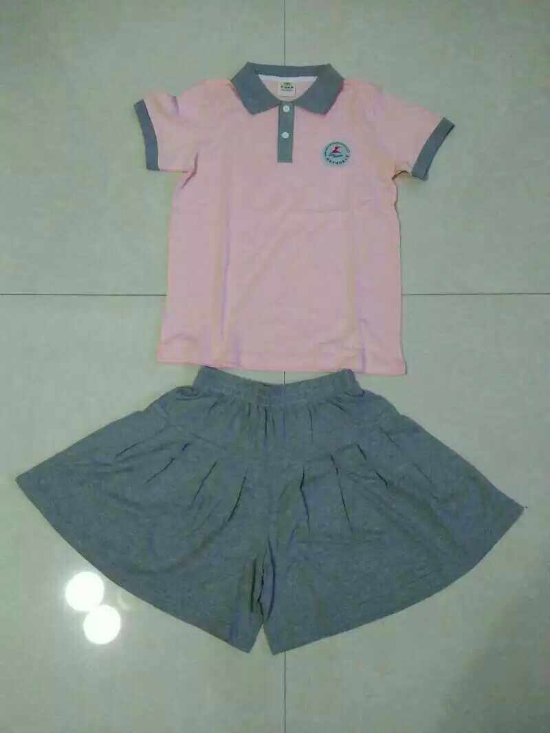 湖南省郴州市湖南省郴州市湘南学院附属小学校服/夏装女生/纯棉