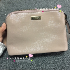 美国正品kate spade ks mini贝壳包新款真皮水波纹单肩斜挎包现货