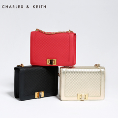 CHARLES&KEITH 短款钱包女 CK2-10680123 糖果色搭扣皮夹