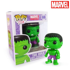 正版funko 复仇者联盟 绿巨人 浩克hulk 摇头公仔 玩偶模型 手办