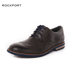 Rockport/乐步新品布洛克雕花男鞋潮流时尚休闲男士皮鞋A13853