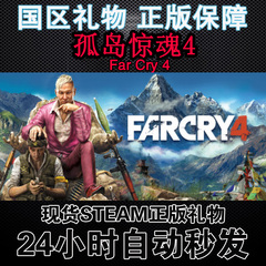 steam PC正版游戏 Far Cry 4 孤岛惊魂4 国区礼物 标准 黄金版