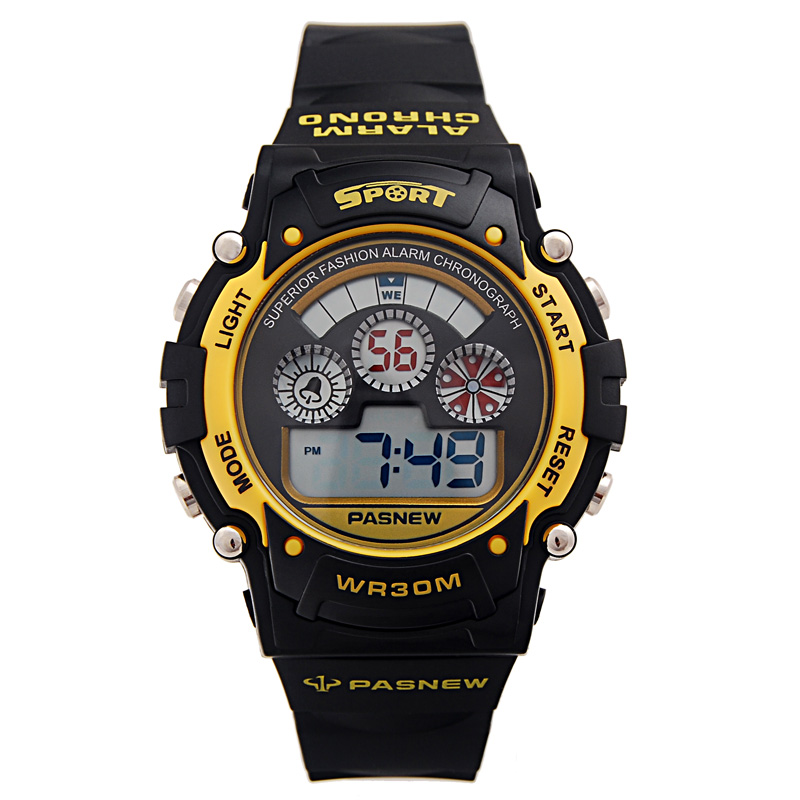 One hundred sacred cows PASNEW Sports Watch 30M waterproof Spreadsheet Men's watches Female watch fashion Student Tablein the Wristwatch , Watch category - from Buy2taobao.com to provide professional Taobao agent buy service