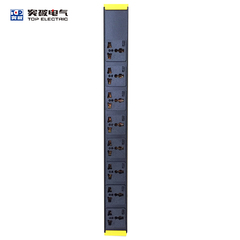 突破（TOP）04N00ES-7057机柜PDU电源插座接线板  3米 32A 8孔