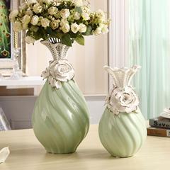 欧式花瓶家居饰品创意礼品摆件陶瓷器工艺台面花器日用餐桌摆设