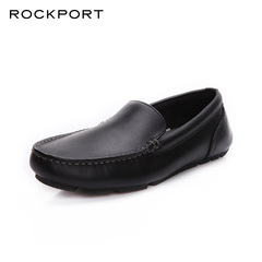 Rockport/乐步新款男士真皮休闲皮鞋 男一脚套休闲懒人鞋A13758