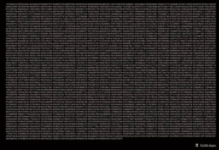 限定版 现货 日本进口epoch拼图 超难 圆周率一万位 迷你 1053片