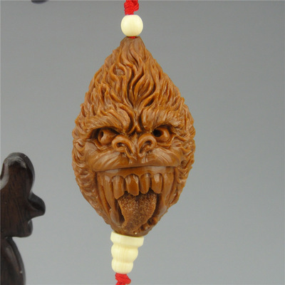 苏州核雕名家周建民《金刚》