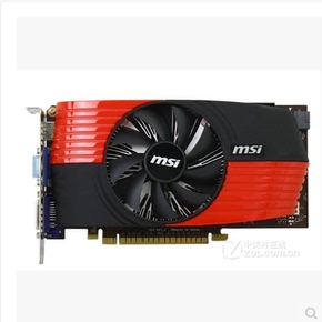 盈通微星gts450512mddr5游戏独立显卡拼假gtx7501g9602g