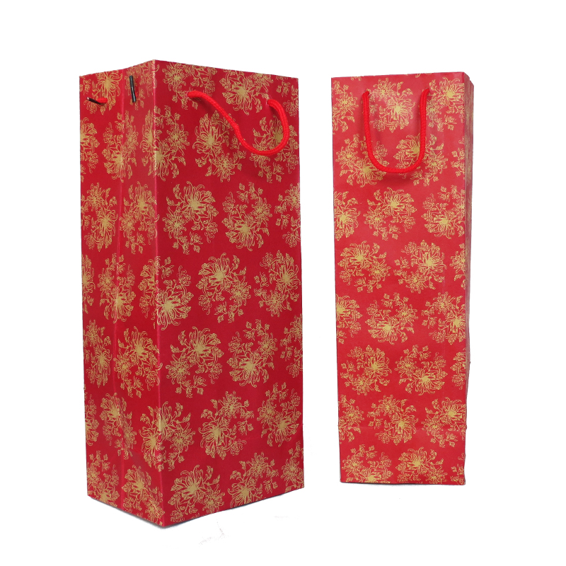Red Chrysanthemum Red wine bag cowhide paper bag customized gift Packaging bag portable Shopping bag Customizedin the Office Equipment/Consumables/Related Services , Packaging Equipment/Signs and supplies , Gift Bags/Plastic bags category - from Buy2taobao.com to provide professional Taobao agent buy service